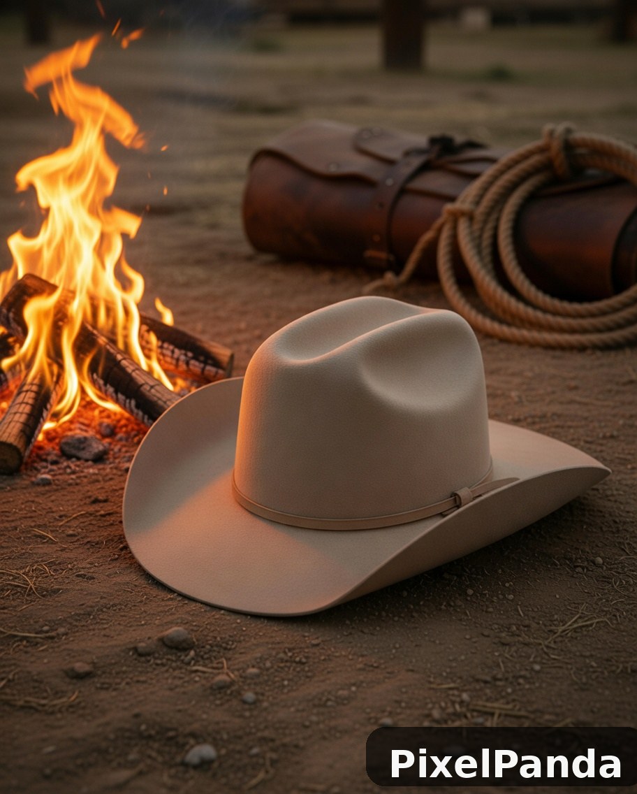 Campfire Evening — Made with PixelPanda