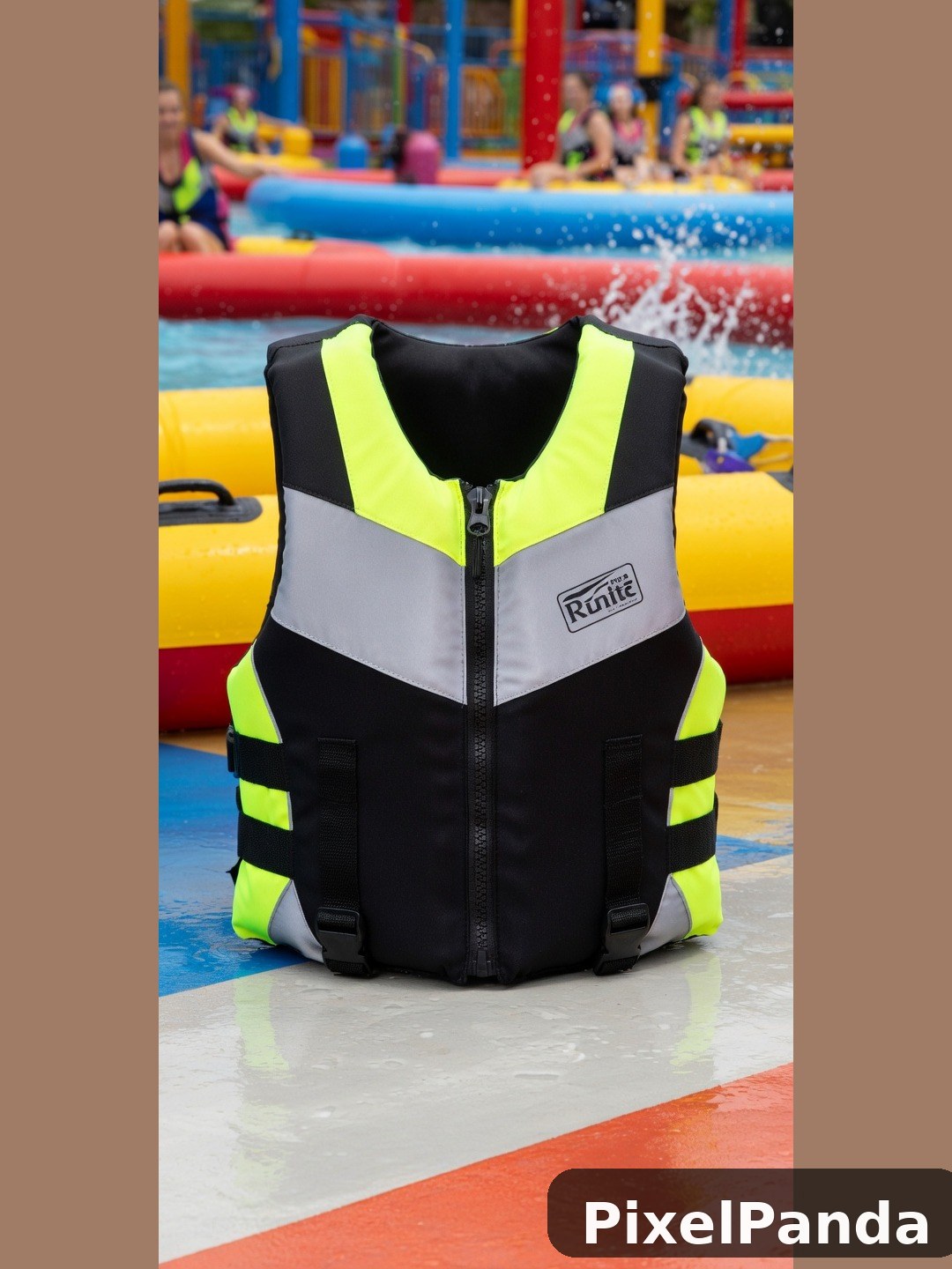 Waterpark Excitement — Made with PixelPanda