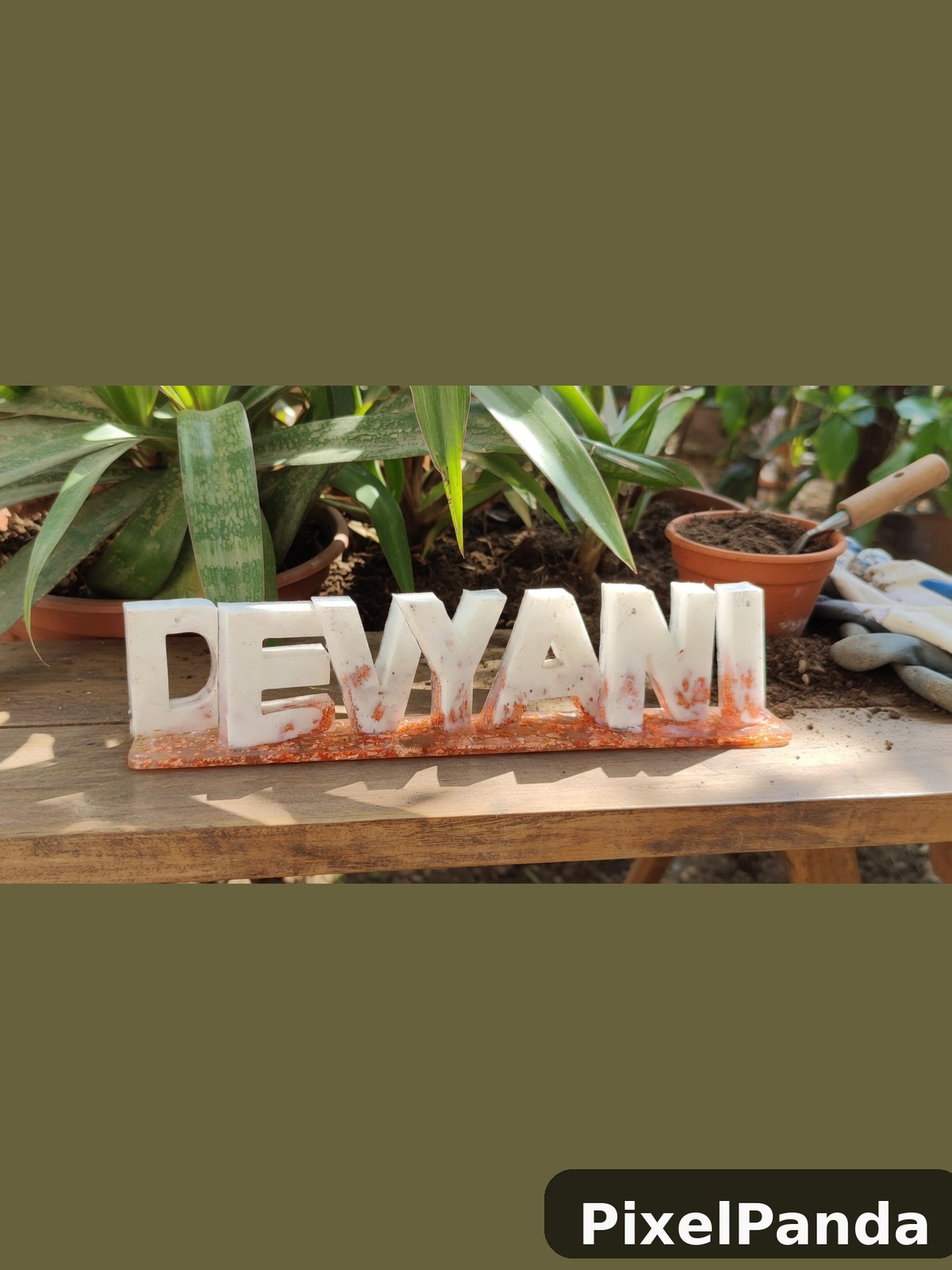 Garden Display — Made with PixelPanda