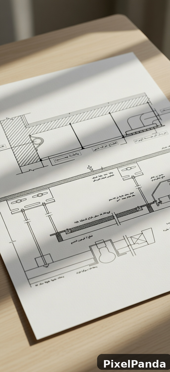Blueprint Close-up — Made with PixelPanda