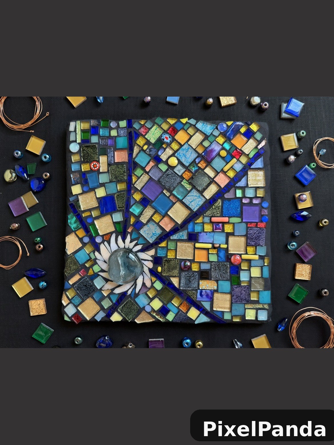 Flat Lay Composition — Made with PixelPanda AI