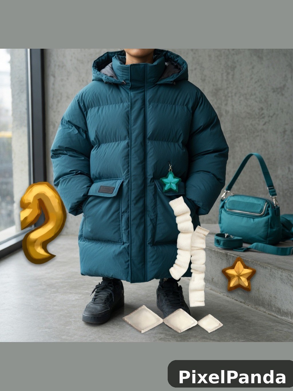 Streetwear Flat Lay — Made with PixelPanda