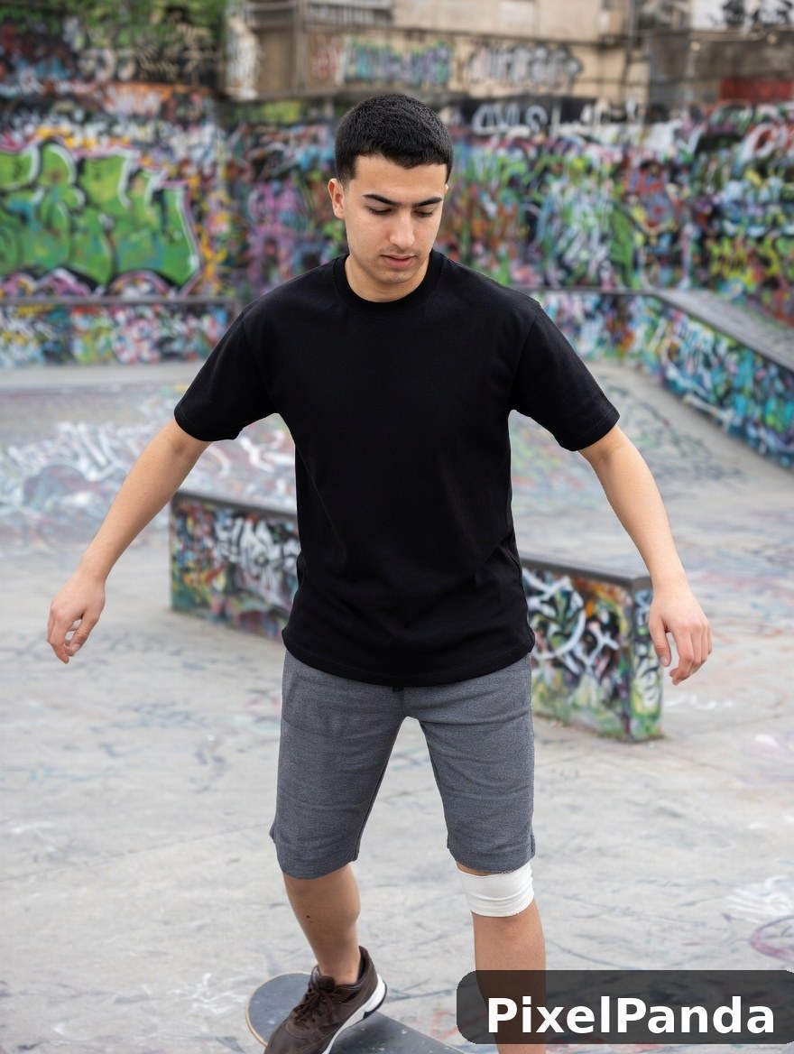 Skate Park Energy — Made with PixelPanda