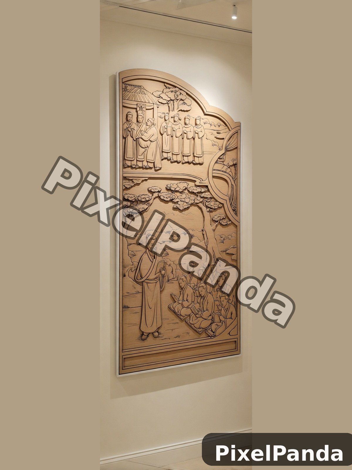 Gallery Wall Display — Made with PixelPanda