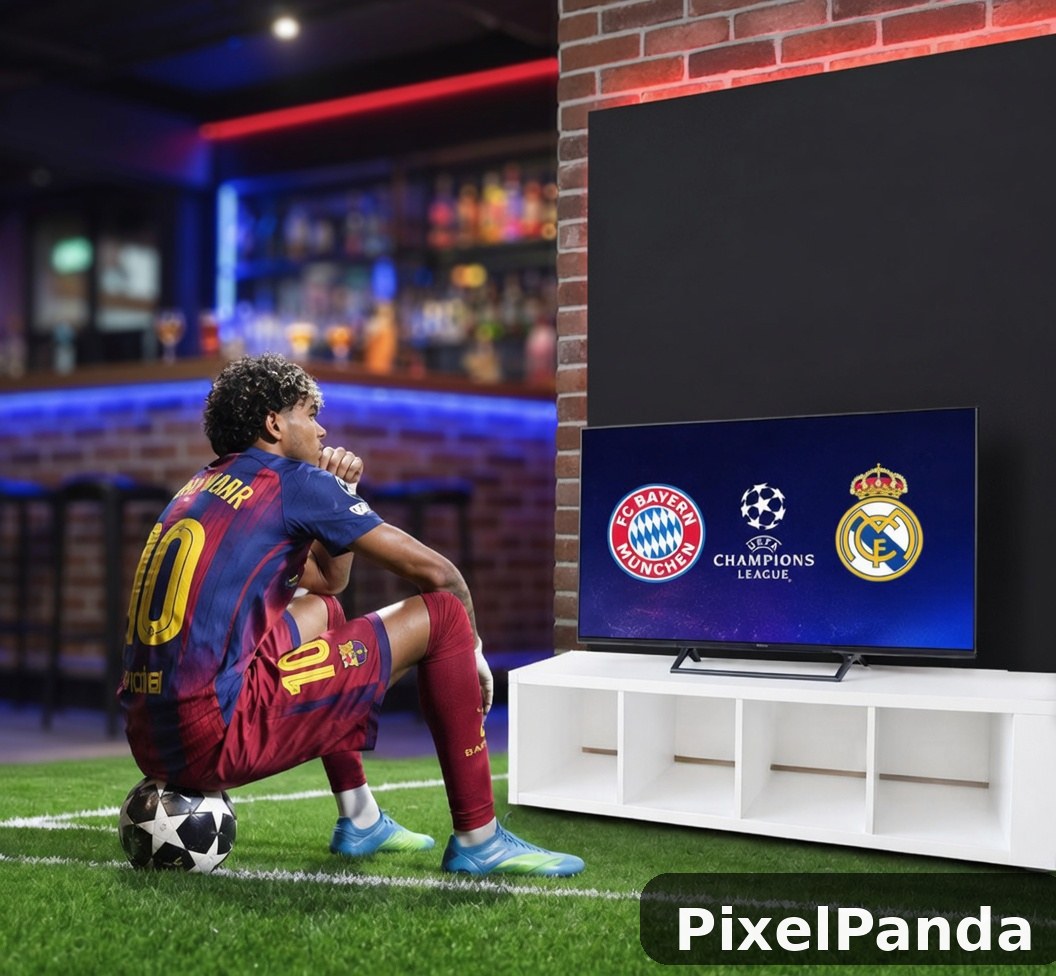 Sports Bar Setup — Made with PixelPanda