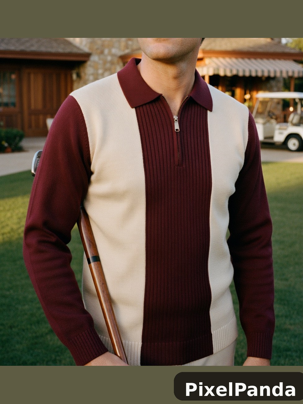 Vintage Golf Course — Made with PixelPanda