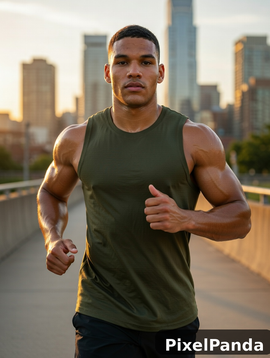 Urban Outdoor Run — Made with PixelPanda