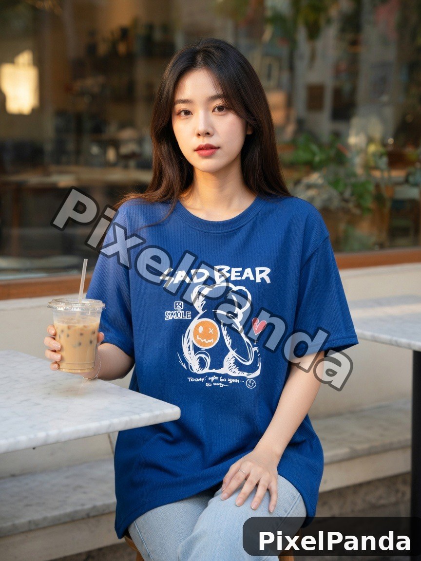 Coffee Shop Moment — Made with PixelPanda AI
