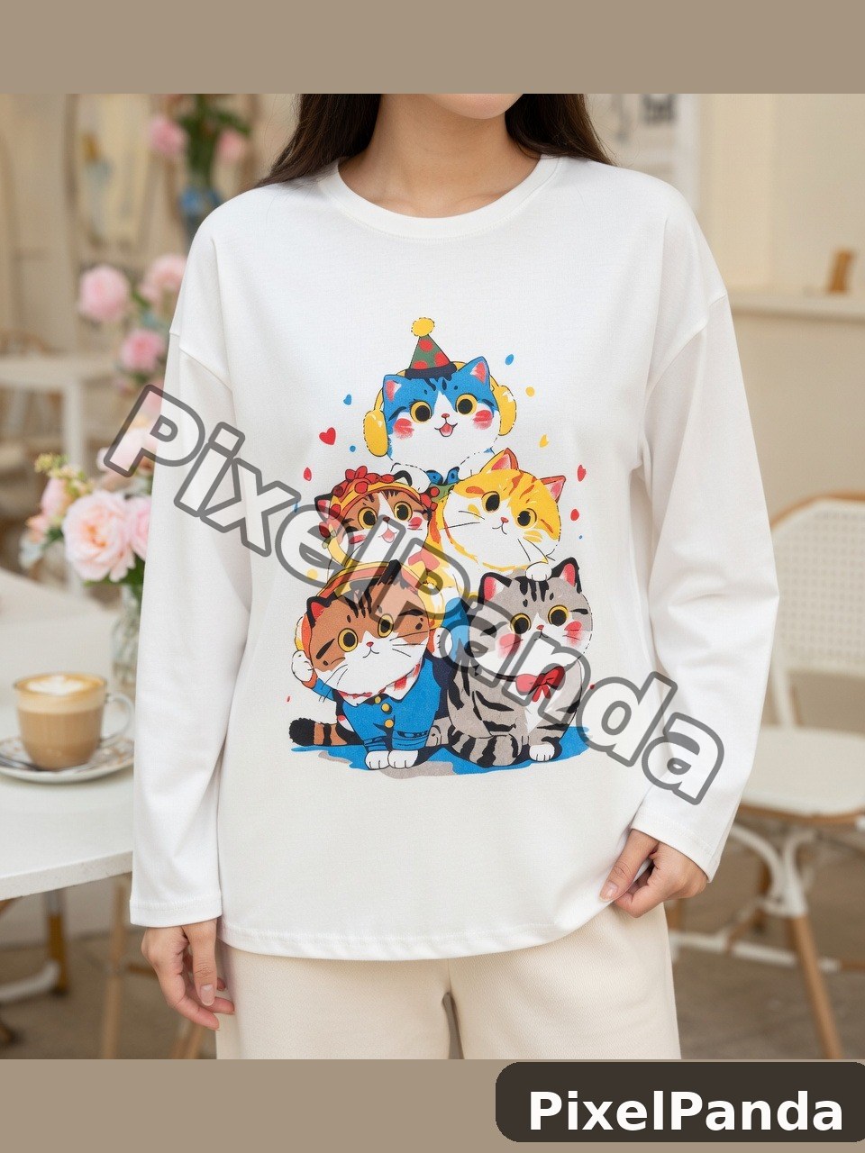 Coffee Shop Casual — Made with PixelPanda