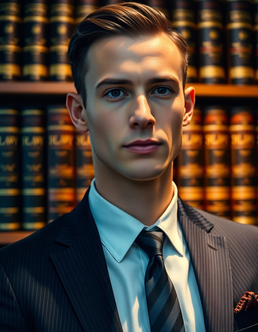 AI headshot generator lawyer office portrait
