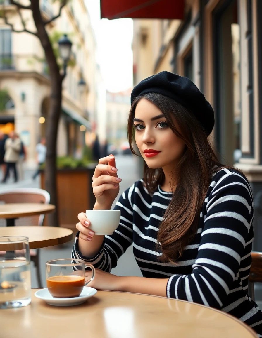 AI selfie generator coffee shop lifestyle