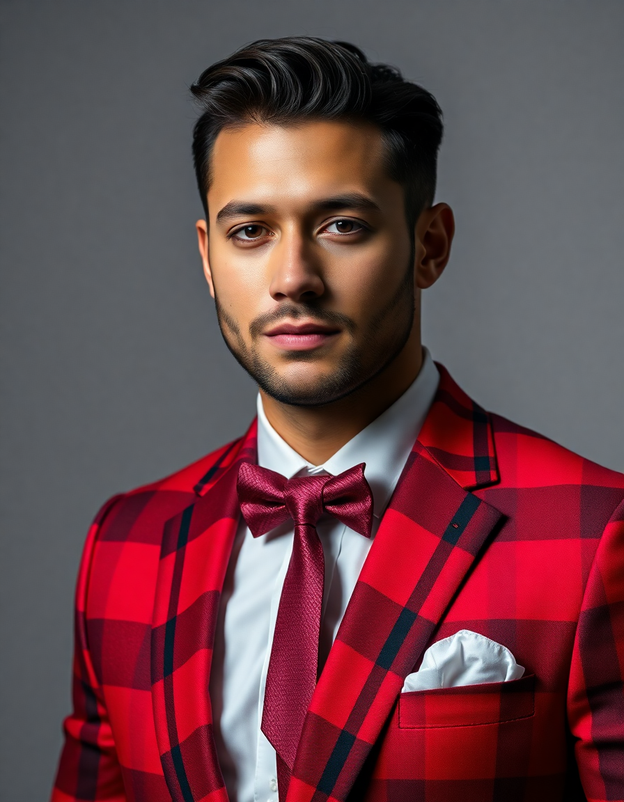 AI headshot generator man in suit professional